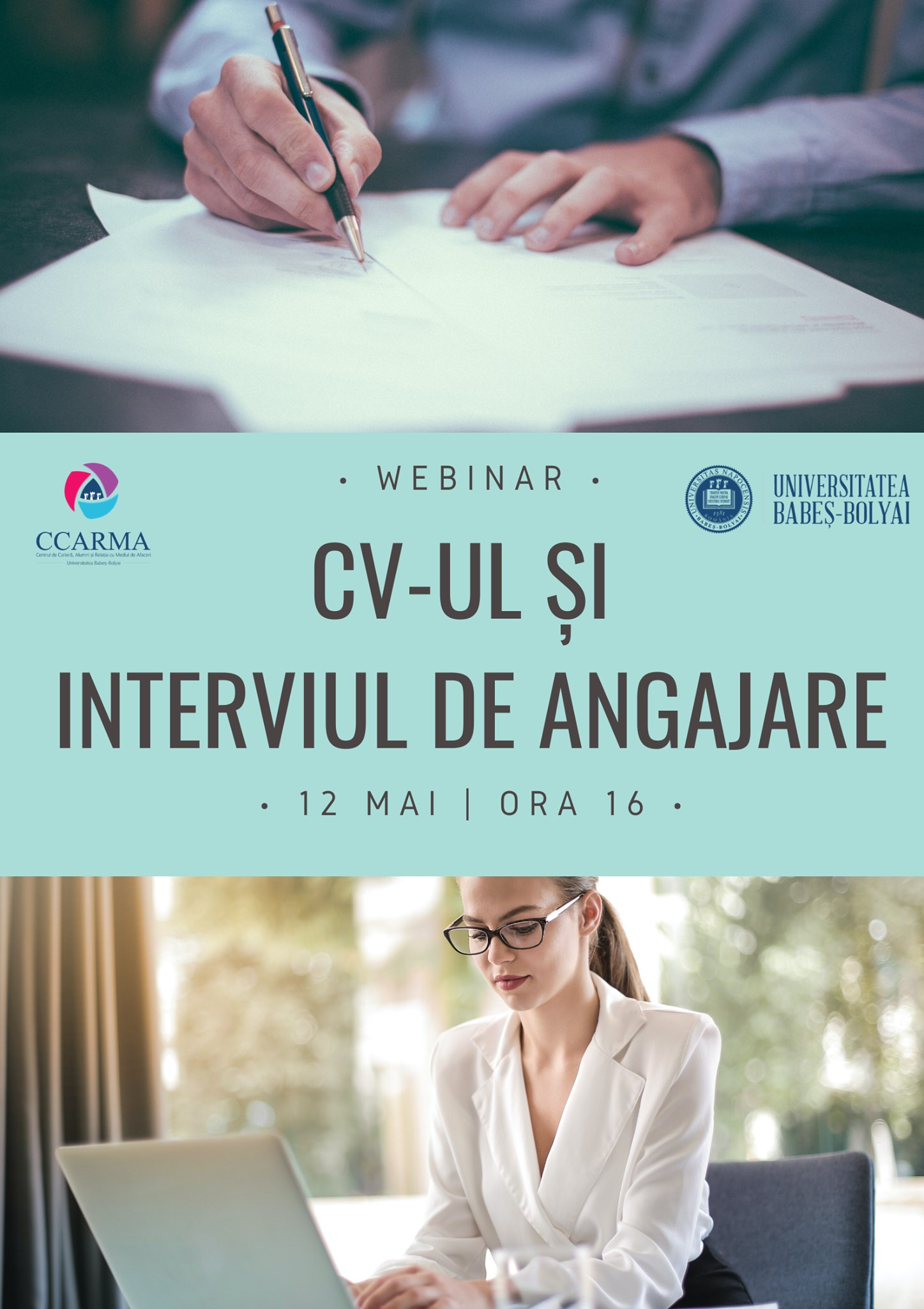 Read more about the article Webinar – CV-ul si Interviul de angajare